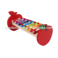 EZ9009 2015Hot vendant des jouets en bois pour enfants musicaux, design de fruits Xylophone Baby Musical Toy en bois, instrument de musique en bois